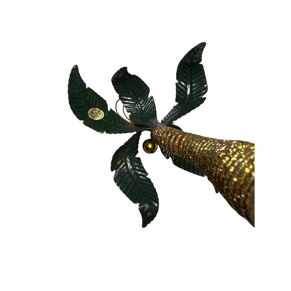 Pier 1 Glittery Palm Tree Christmas Ornament Spring - Picture 3 of 4